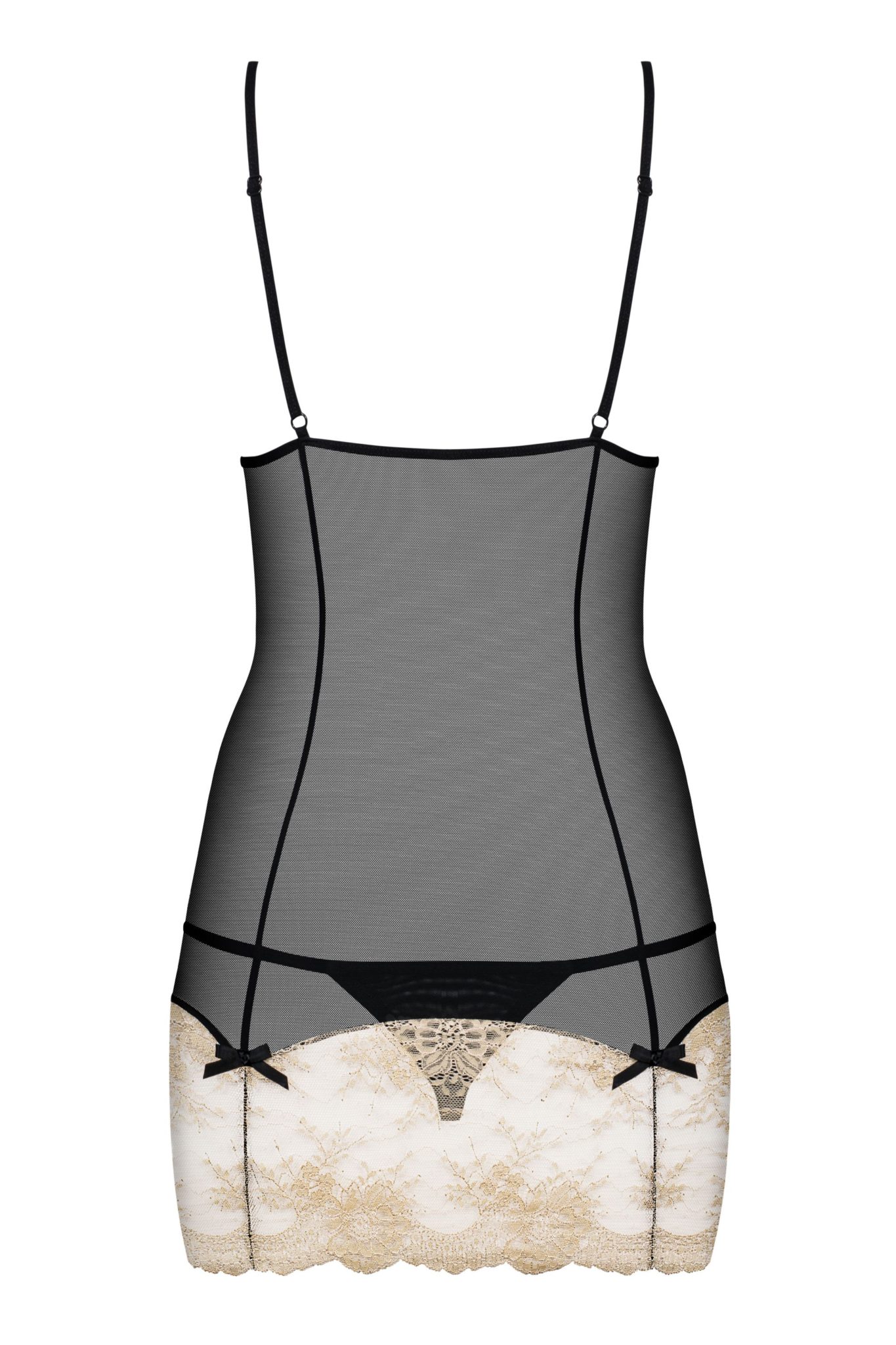 Сорочка Bisquella Black в комплекті з трусиками - Зображення 6