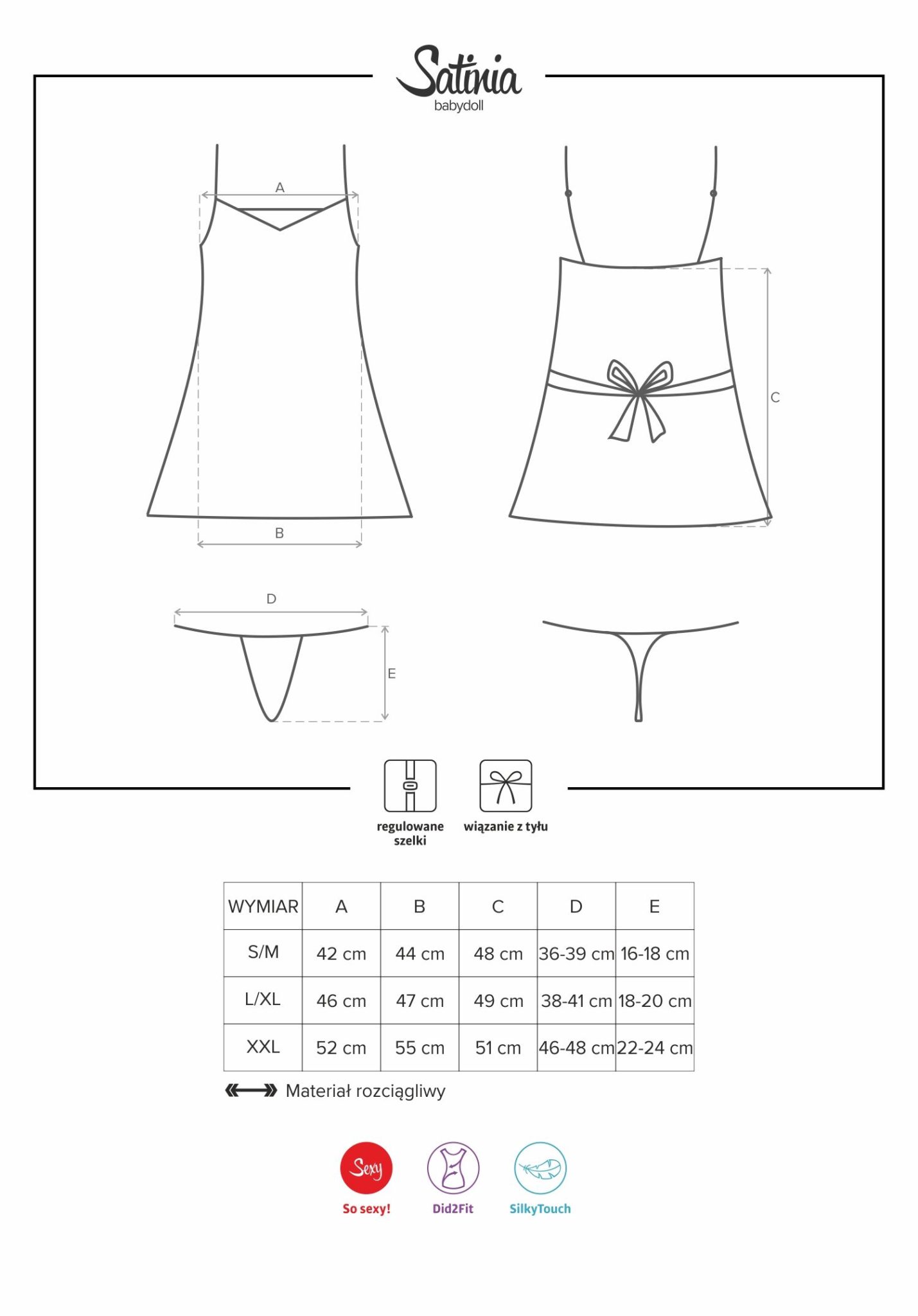 Бебідолл Satinia Grey в комплекті з трусиками - Зображення 7