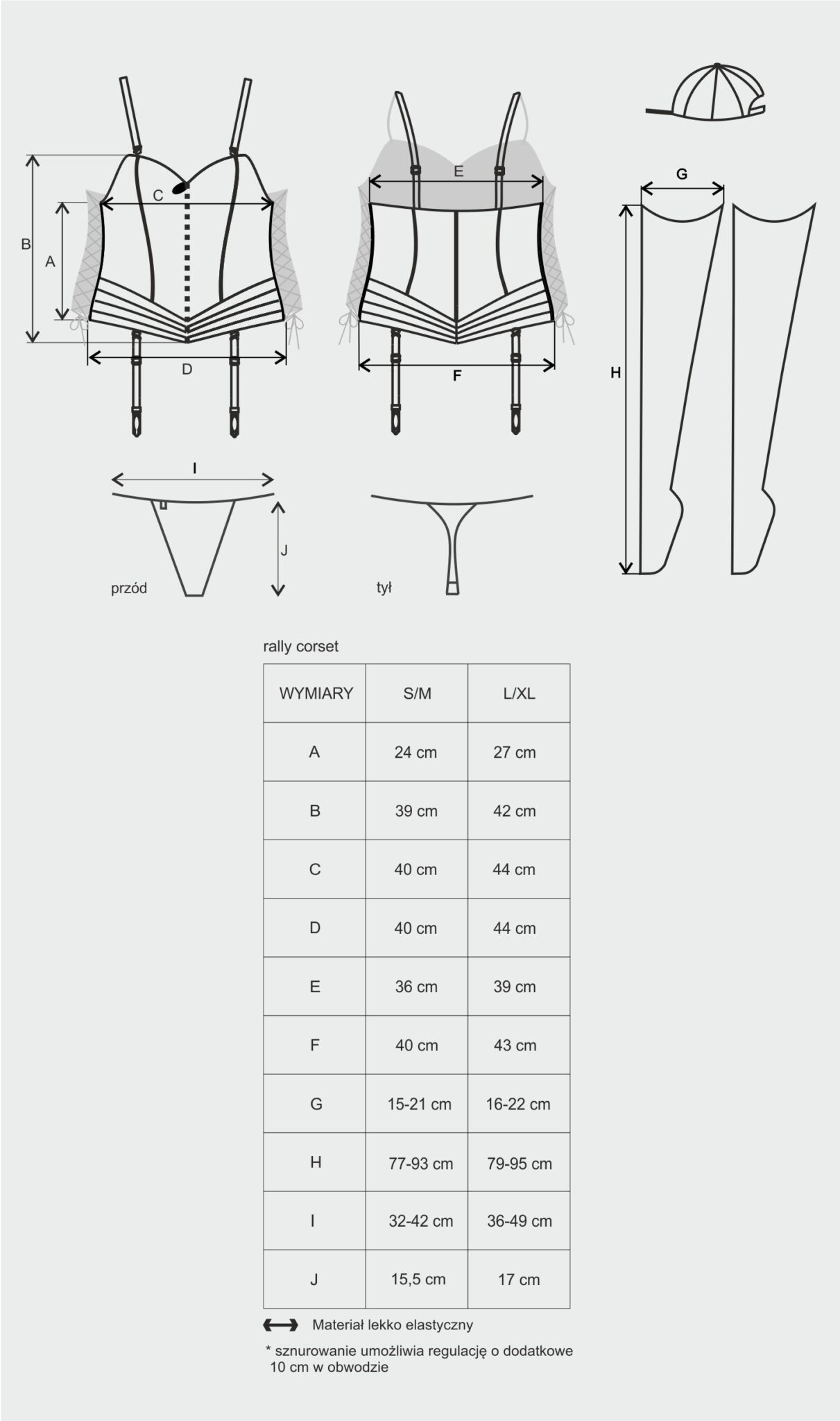 Костюм гонщицы Rally Corset — изображение 5