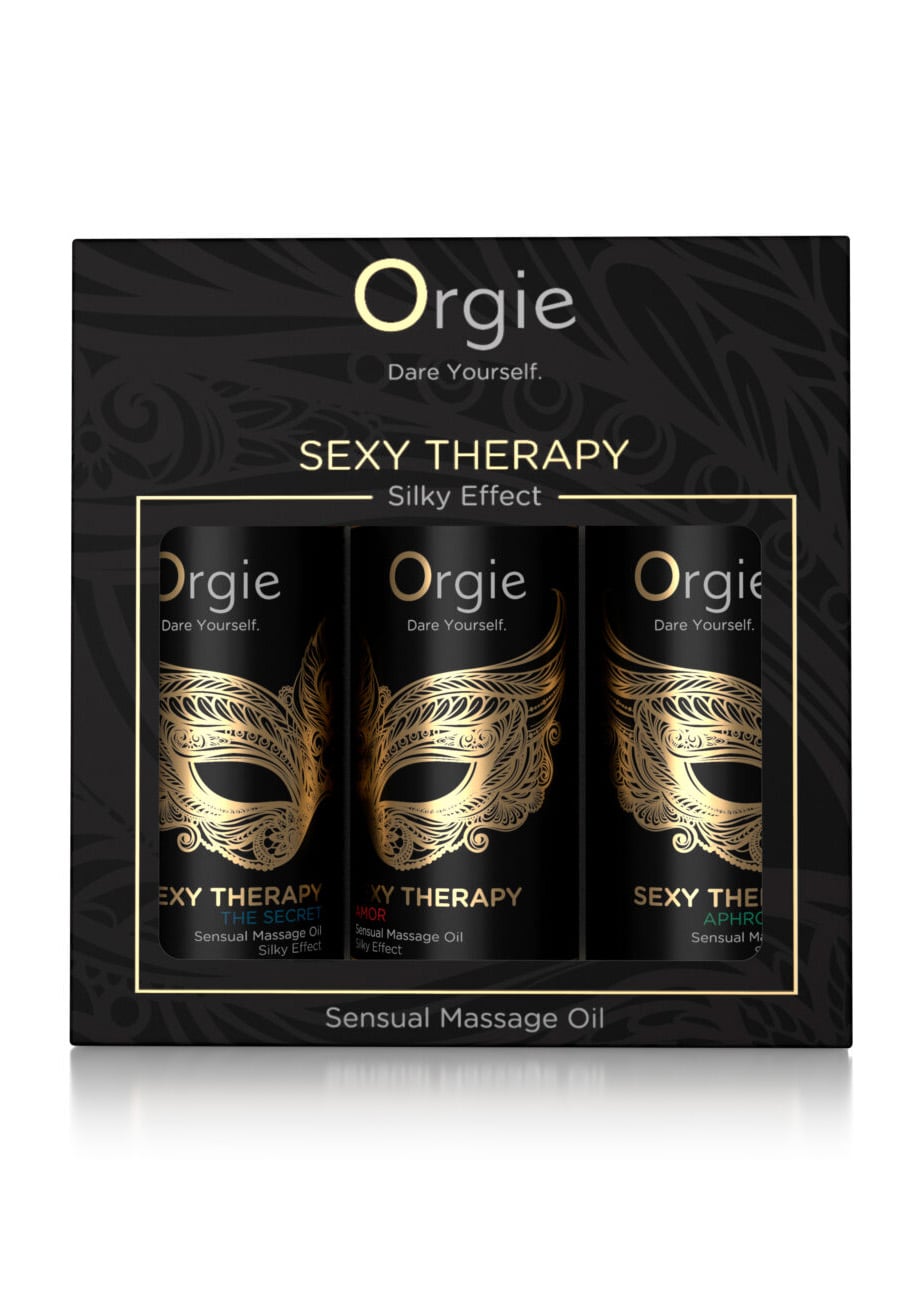 Набор массажных масел 3х30 мл с ароматами-афродизиаками Sexy Therapy