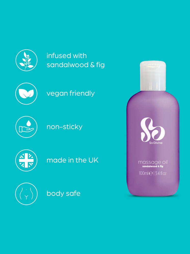 Масло для массажа Sandalwood & Fig — изображение 2