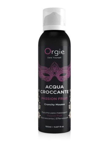Шипучая увлажняющая пенка для массажа Acqua Crocante Маракуйя