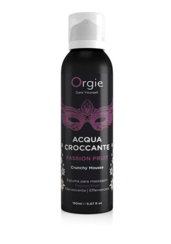 Шипучая увлажняющая пенка для массажа Acqua Crocante Маракуйя