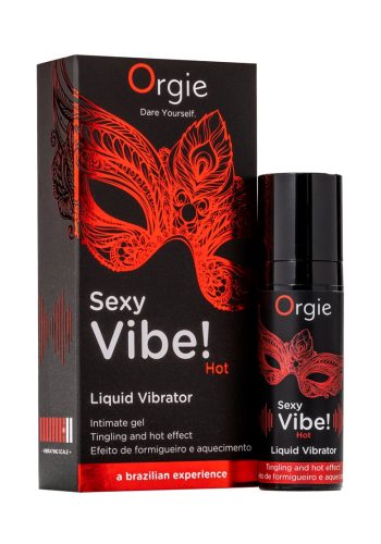 Рідкий вібратор Sexy Vibe Hot, вібрація + зігріваючий ефект