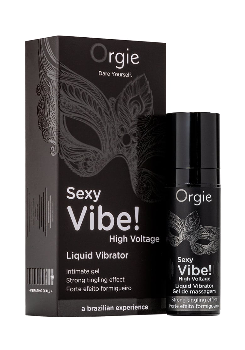 Жидкий вибратор Sexy Vibe High Voltage наивысший уровень вибрации