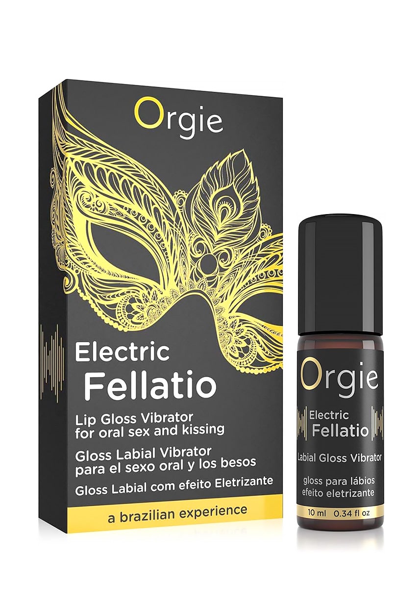 Блеск для губ с вибрацией Electric Fellatio, 10 мл