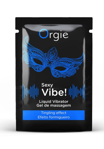 Пробник Жидкий вибратор Sexy Vibe для чувствительных