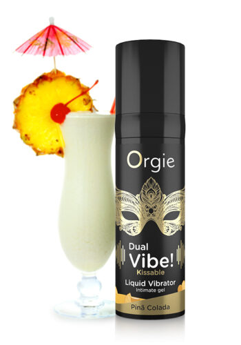 Жидкий вибратор коктейль Пина Колада Dual Vibe!