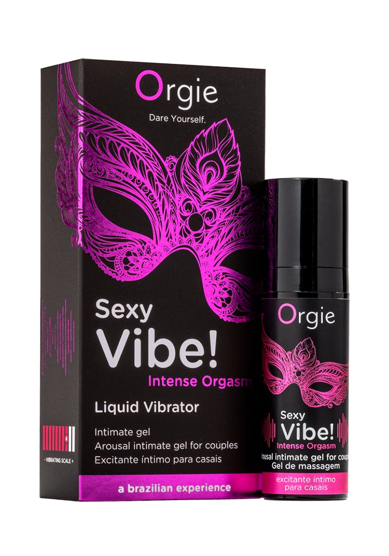 Жидкий вибратор Sexy Vibe Intense Orgasm вибрация + усиление оргазма