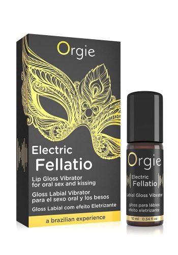 Блиск для губ з вібрацією Electric Fellatio, 10 мл