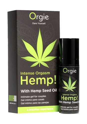 Посилювач оргазму Intense Orgasm Hemp!, 15 мл. з олією канабісу