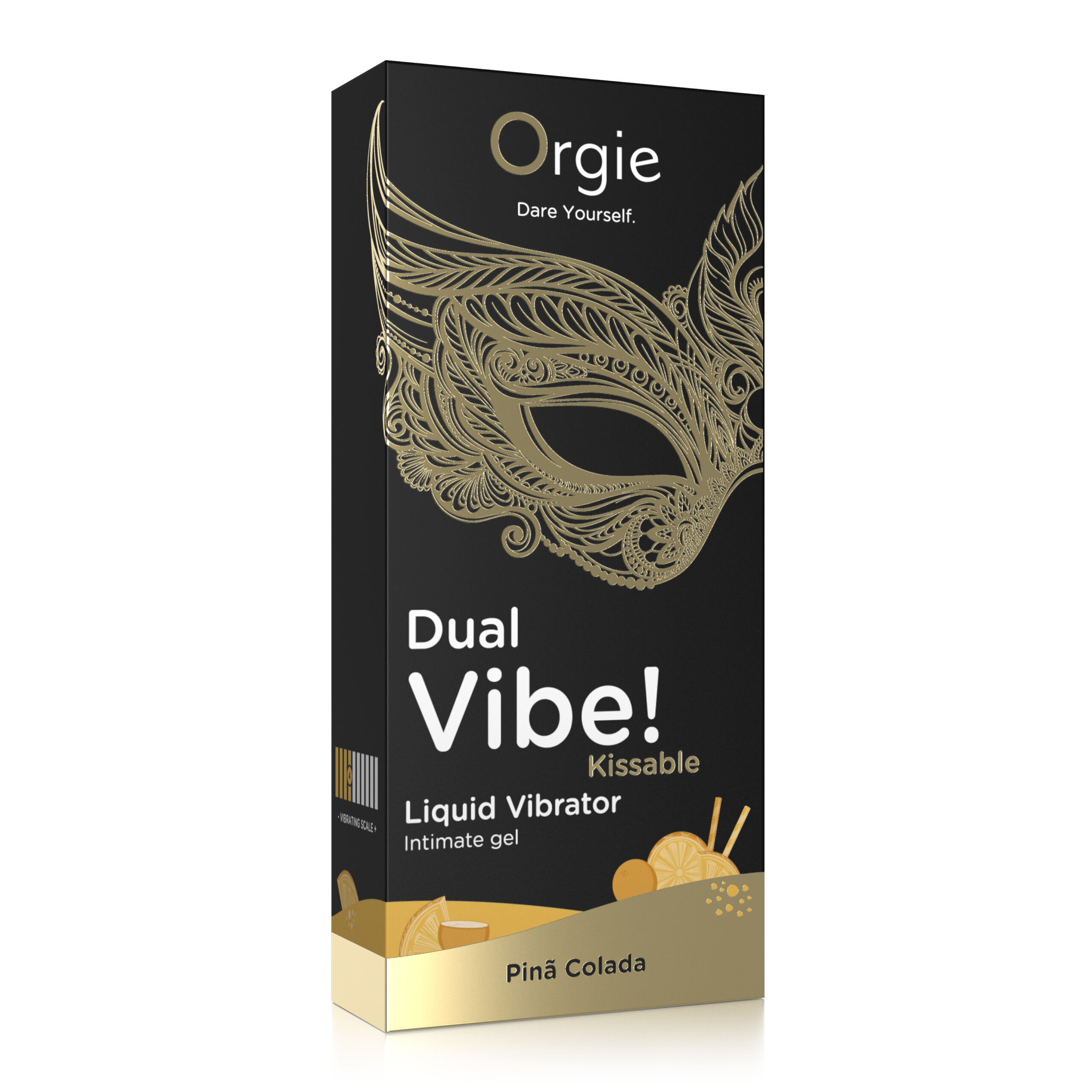 Рідкий вібратор коктейль Піна Колада Dual Vibe! - Зображення 5