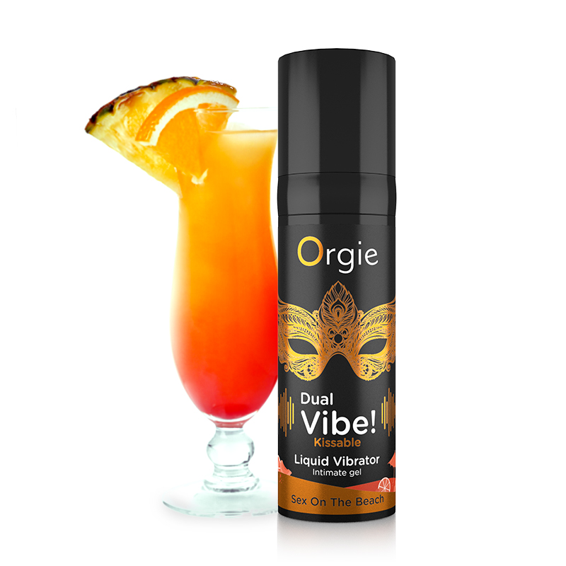Жидкий вибратор коктейль Секс на пляже Dual Vibe!