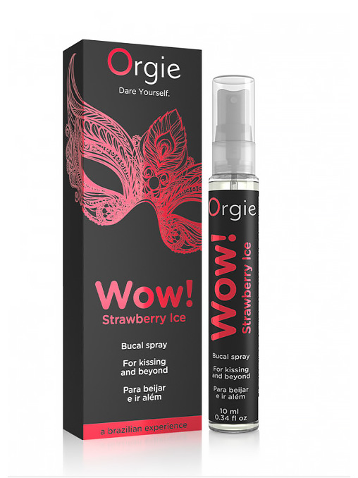 Спрей для орального сексу Wow! Strawberry Ice, 10 мл