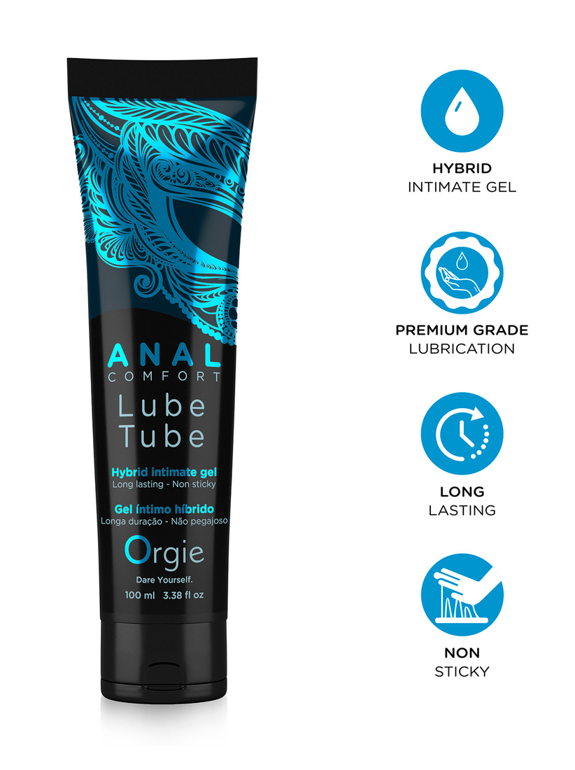 Гибридный анальный лубрикант Lube Tube Anal Comfort, 100 мл — изображение 2
