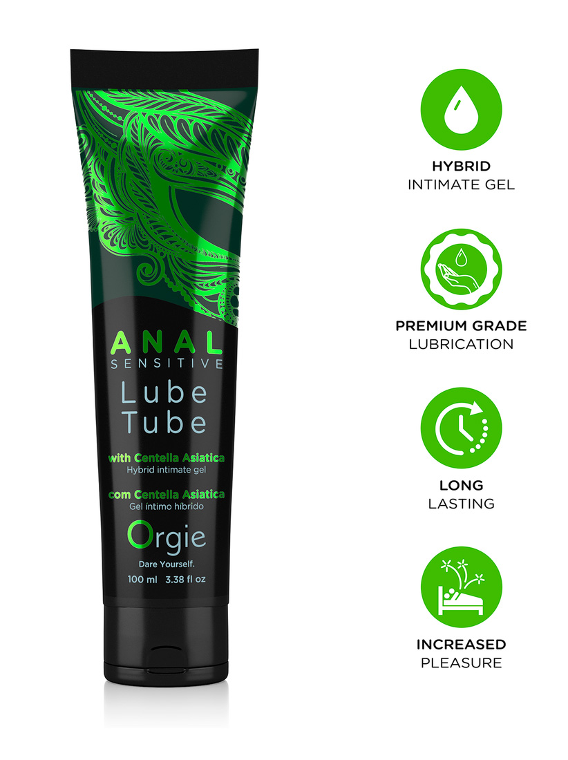 Гібридний анальний лубрикант Lube Tube Sensitive, 100 мл. - Зображення 2