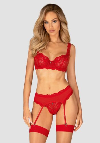 Комплект белья Obsessive Amor Cherris Set - фото 3