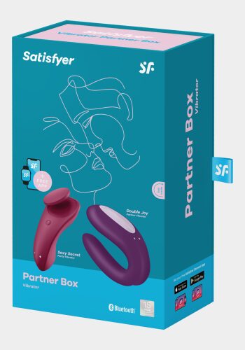 Набор Satisfyer Для Пар 1 (смарт вибратор для пар + вибратор в трусики)