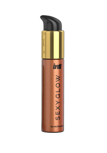 Крем шимер для тіла з ароматом ванілі Intt Sexy Glow- фото 2