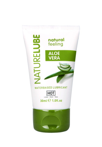 Лубрикант на водній основі Nature Lube Aloe Vera з екстрактом алое вера