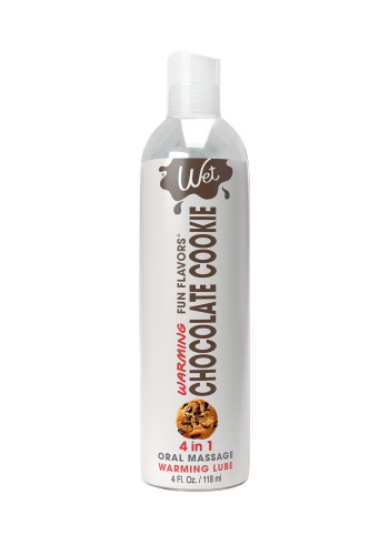 Лубрикант зі смаком печива з шоколадом Wet Chocolate Cookie із зігріваючим ефектом 4 в 1