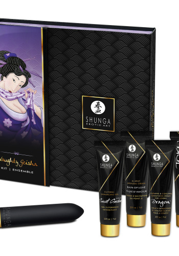 Набір збудливої косметики + вібопуля Shunga Naughty Geisha Collection 3 - фото 1