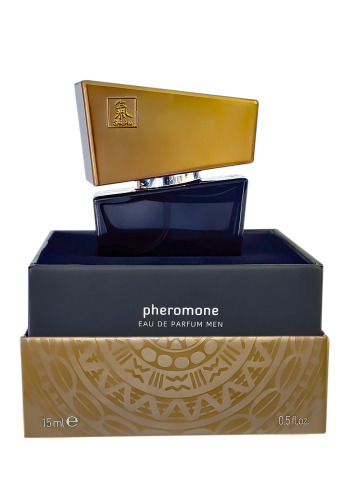 Парфуми з феромонами чоловічі Shiatsu Pheromone Fragrance men grey 15 мл - фото 1
