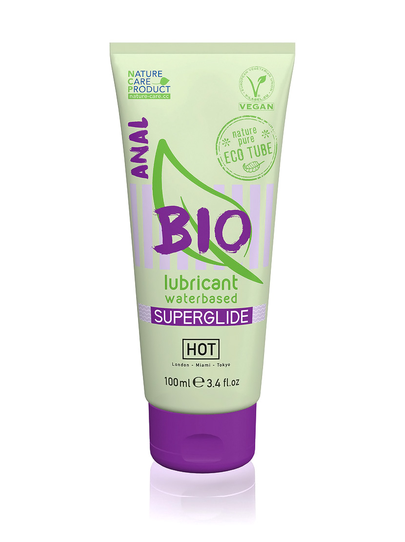 Анальний лубрикант на водній основі Hot Bio lubricant Superglide Anal