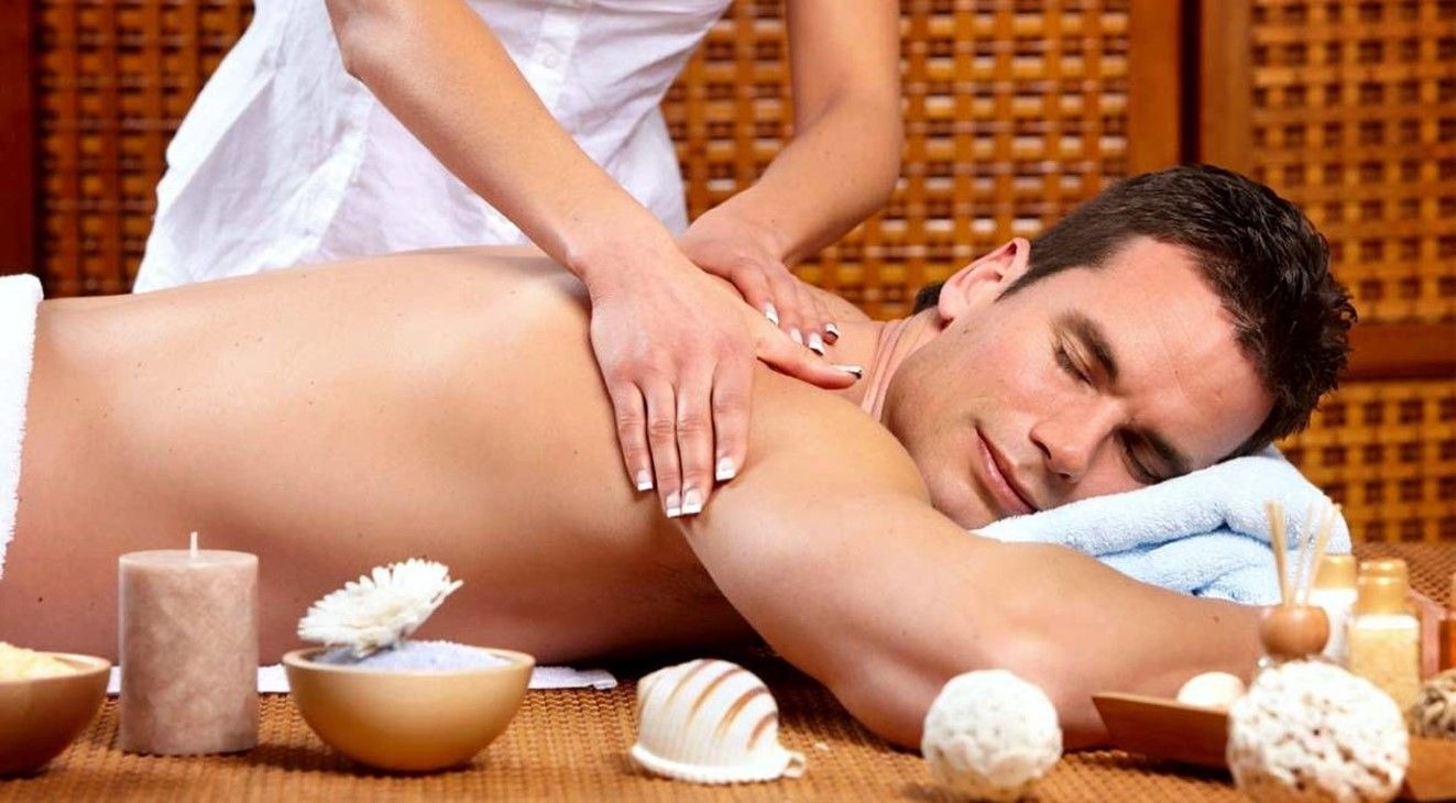 Чоловіча масажна олія Shiatsu Masculine Бурштин і Евкаліпт - фото 5