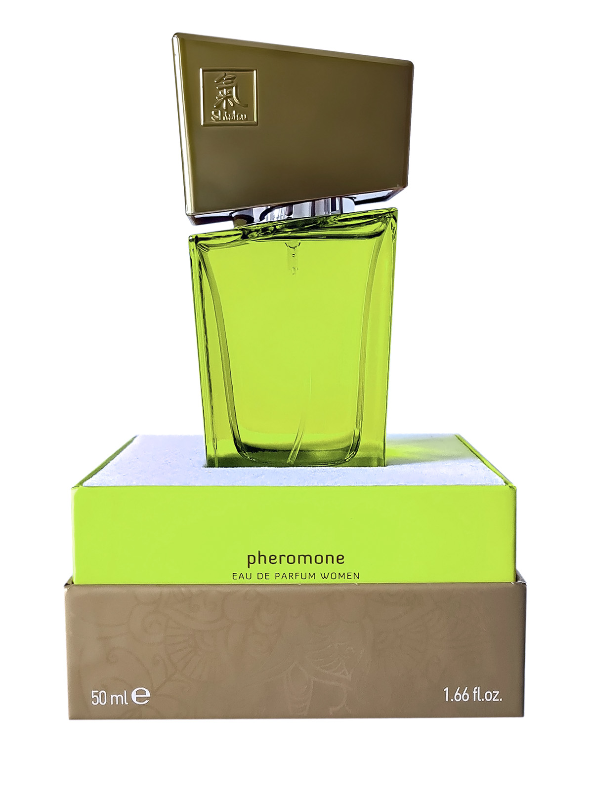 Духи з феромонами жіночі Shiatsu Pheromone Fragrance women lime 50 мл - фото 1