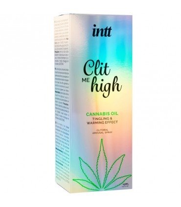 Кліторальні краплі зі звужуючим і зігріваючим ефектом Clit Me High Cannabis Oil 15 мл - фото 5