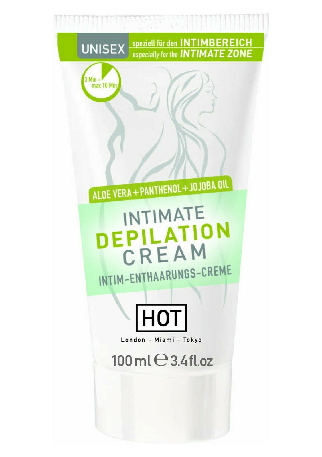 Крем для депіляції Hot Intimate Depilation Cream 100 мл- фото 2