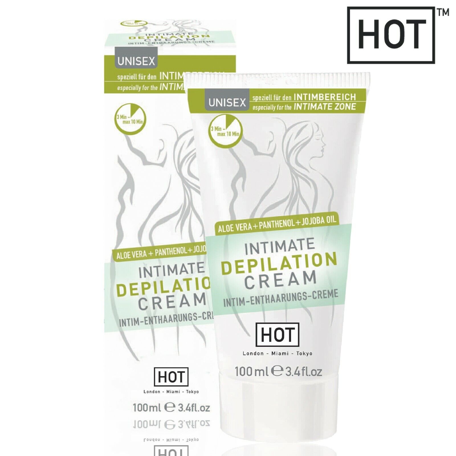 Крем для депіляції Hot Intimate Depilation Cream 100 мл - фото 3