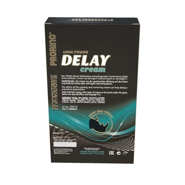 Крем прологантор для чоловіків Prorino Delay Cream