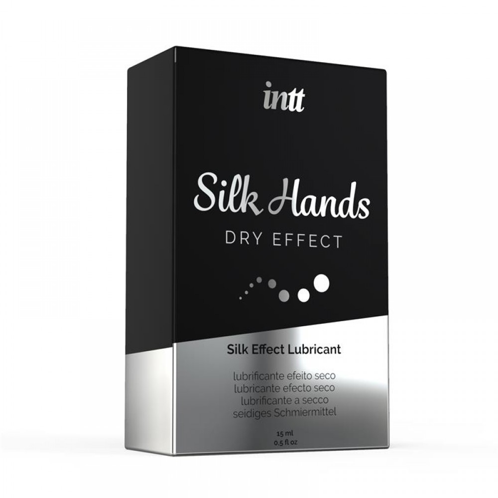 Лубрикант для мастурбації на силіконовій основі Intt Silk Hands, 15 мл - Зображення 12