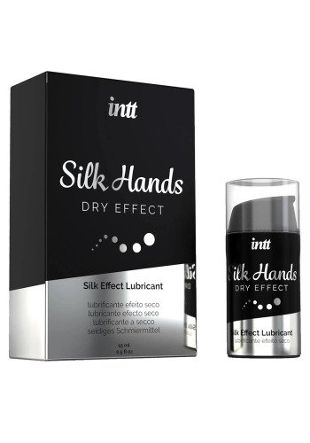 Лубрикант для мастурбації на силіконовій основі Intt Silk Hands