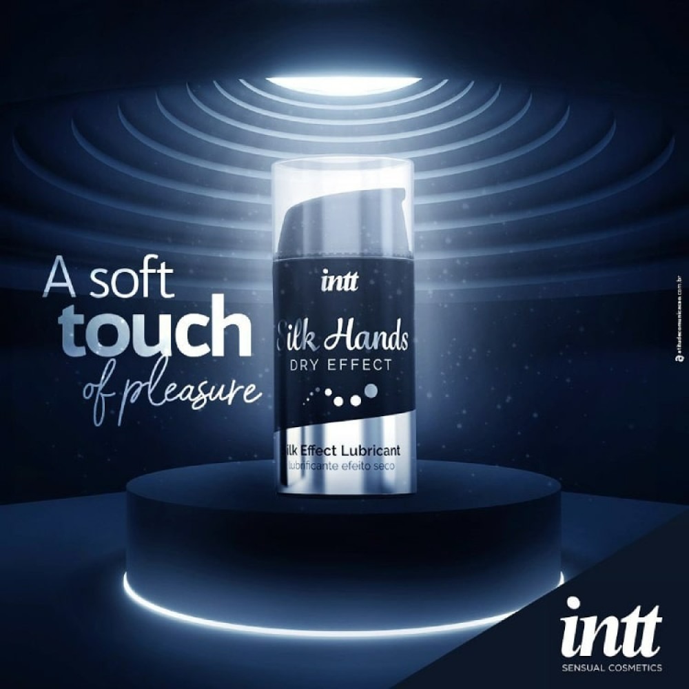 Лубрикант для мастурбації на силіконовій основі Intt Silk Hands