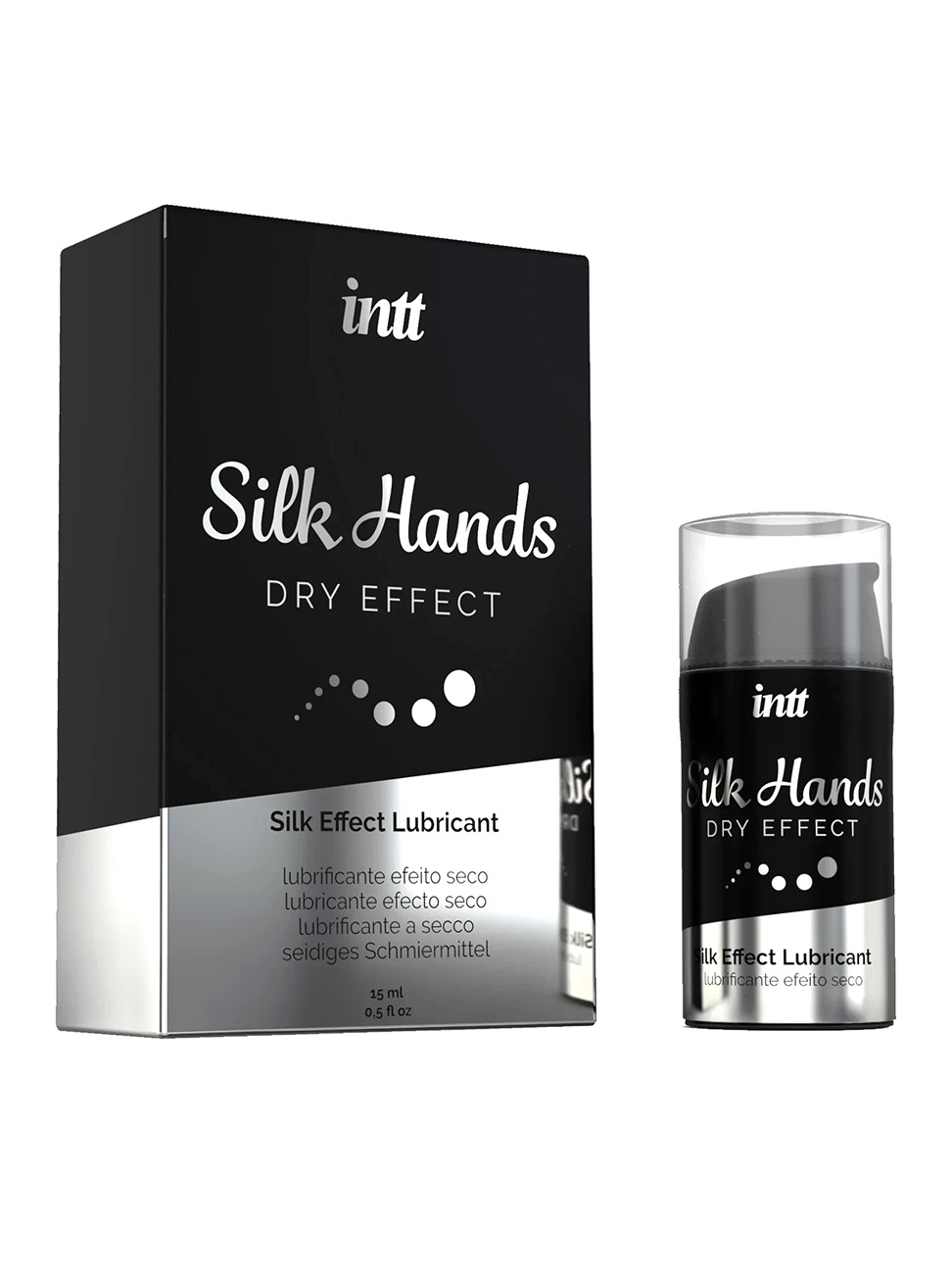 Лубрикант для мастурбації на силіконовій основі Intt Silk Hands