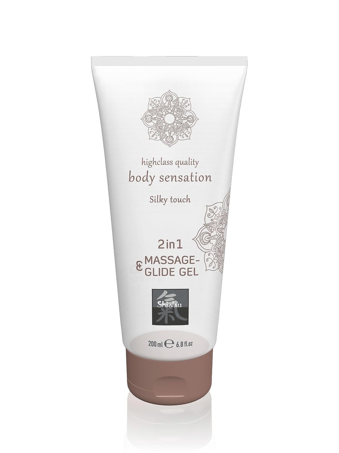 Лубрикант і Масажна олія 2 в 1 Massage-& Glide gel 2in1 Silky touch, 200 мл