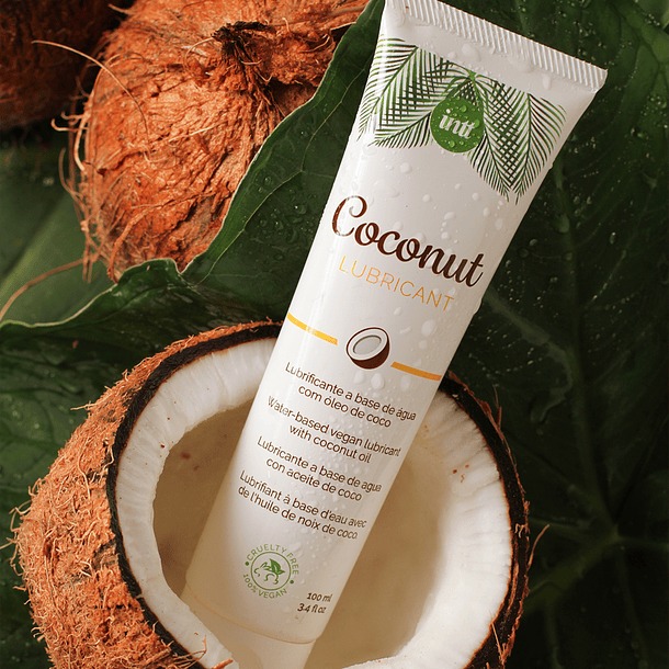 Лубрикант на водній основі з ароматом кокоса Intt Coconut 100 мл- фото 2