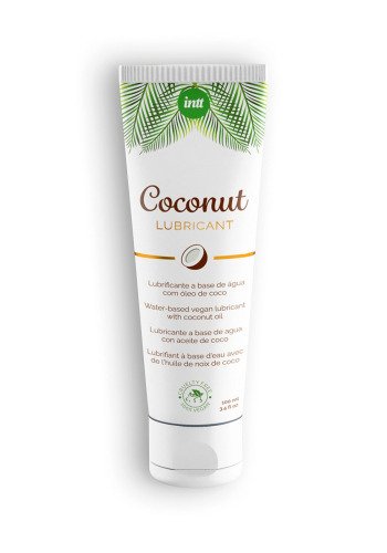 Лубрикант на водній основі з ароматом кокоса Intt Coconut 100 мл - фото 1