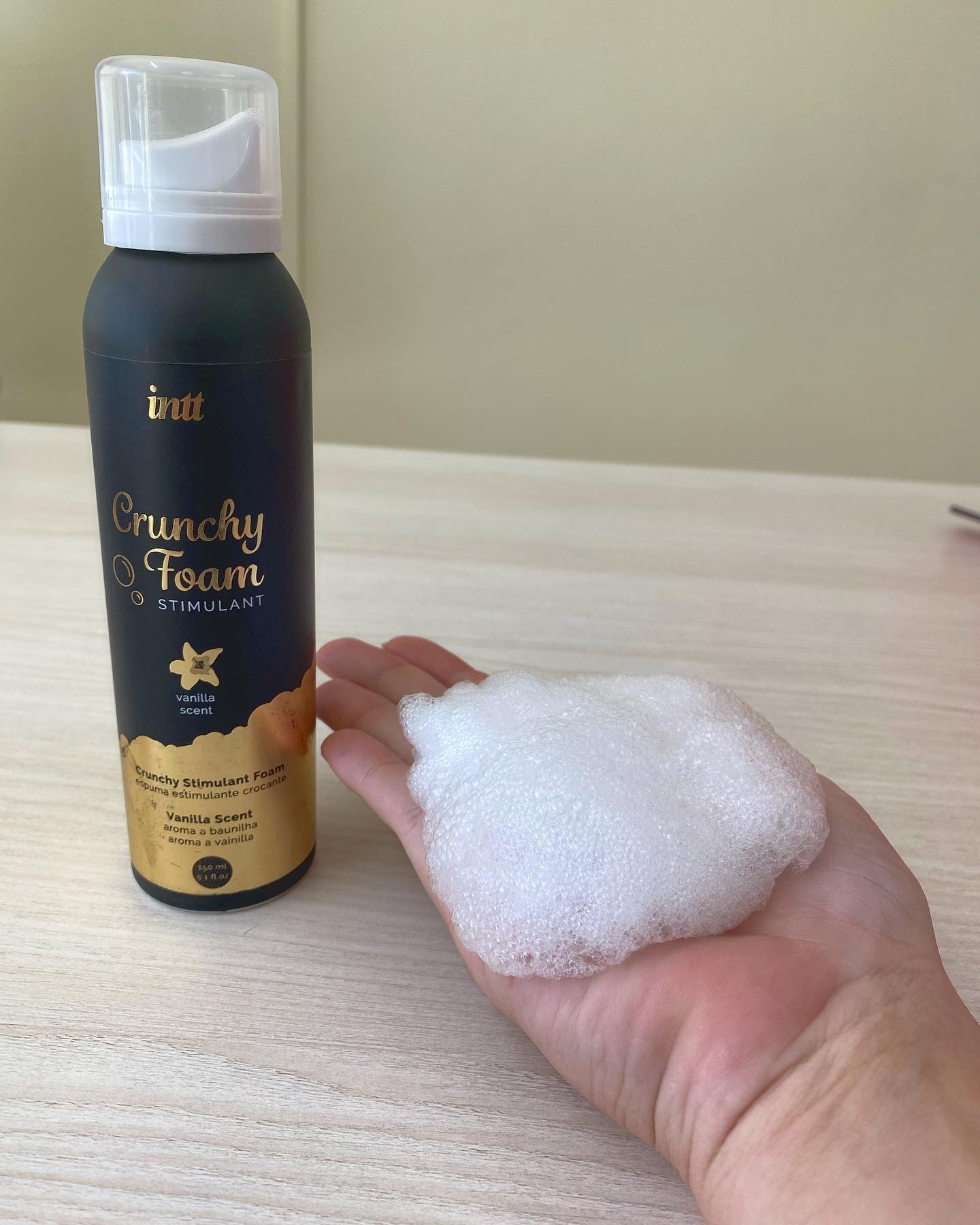 Масажна Піна Intt Crunchy Foam Vanilla