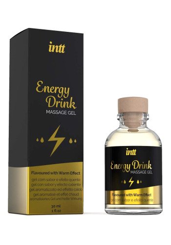 Масажний гель із зігріваючим ефектом Intt Energy Drink 30 мл - фото 1