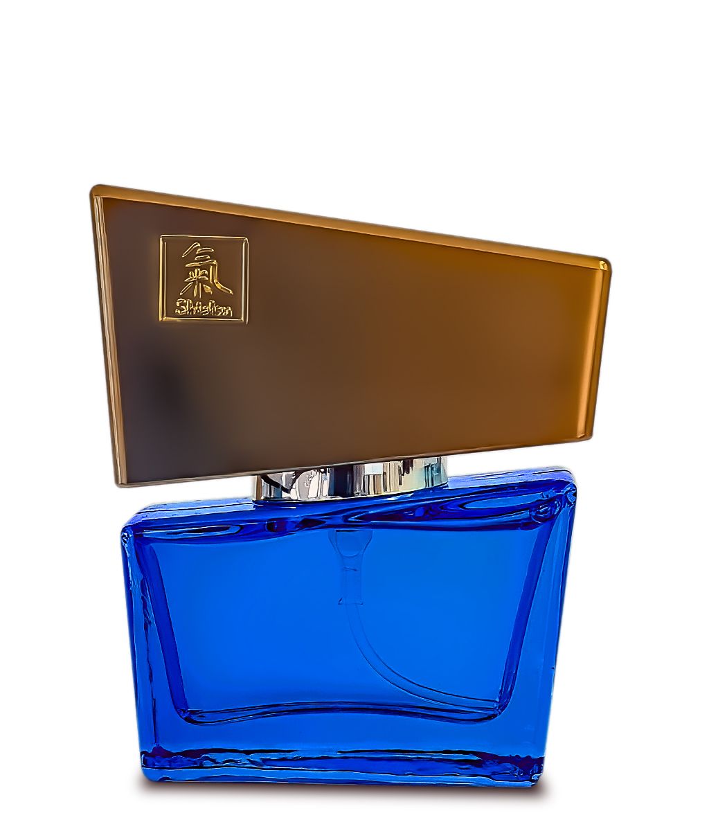 Парфуми з феромонами чоловічі Shiatsu Pheromone Fragrance men darkblue 15 мл- фото 2
