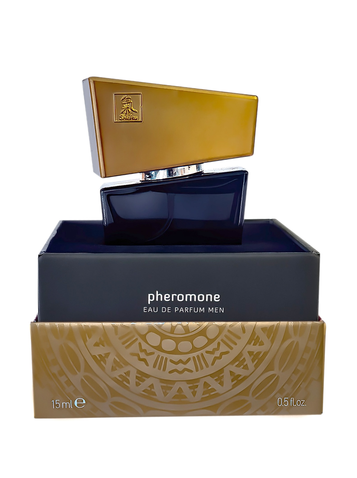 Парфуми з феромонами чоловічі Shiatsu Pheromone Fragrance men grey 15 мл - фото 1
