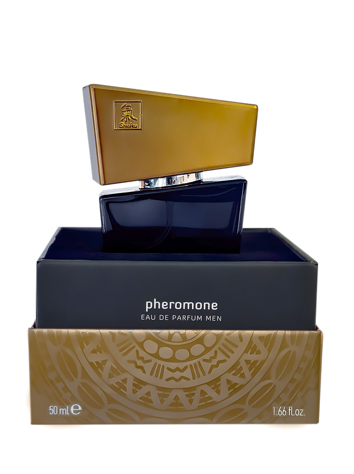 Парфуми з феромонами чоловічі Shiatsu Pheromone Fragrance men grey 50 мл - фото 1