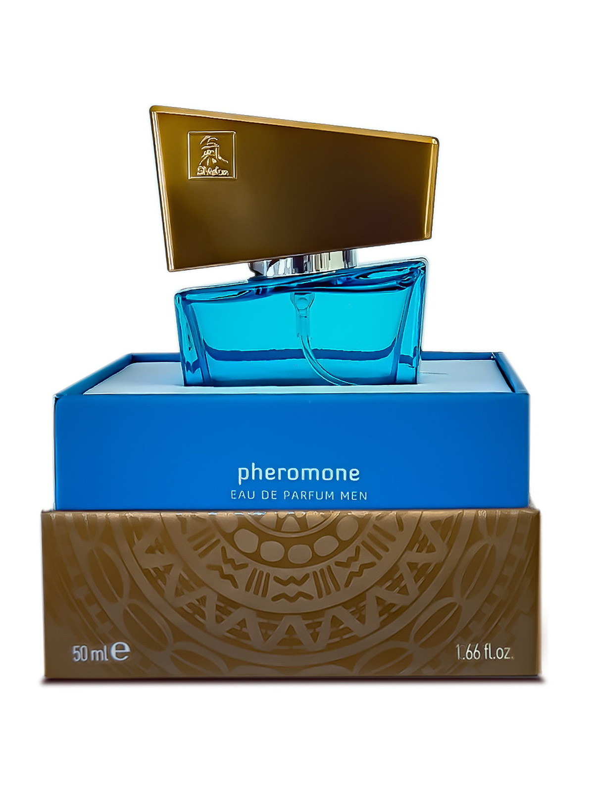 Парфуми з феромонами чоловічі Shiatsu Pheromone Fragrance men lightblue 50мл - фото 1