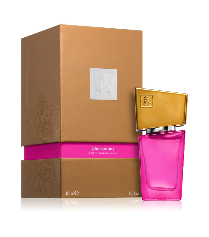 Парфуми з феромонами жіночі Shiatsu Pheromone Fragrance women pink - Зображення 3