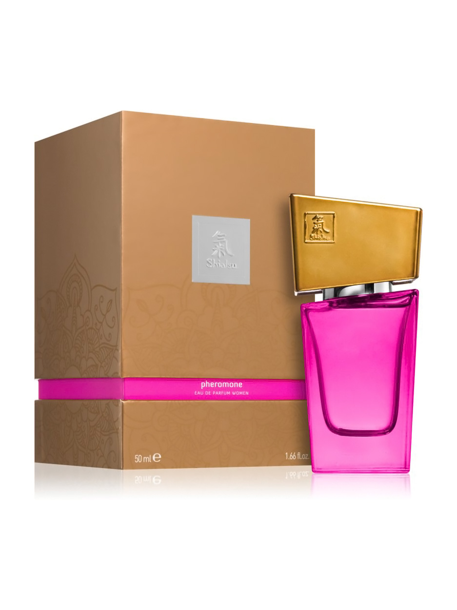Парфуми з феромонами жіночі Shiatsu Pheromone Fragrance women pink 50 мл - фото 3