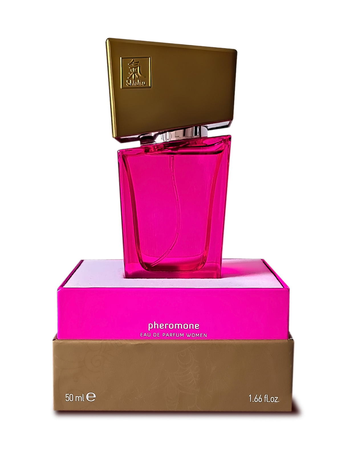 Парфуми з феромонами жіночі Shiatsu Pheromone Fragrance women pink 50 мл - фото 1